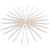 MosBug 12Pcs 80mm Contact Lens Tweezers Make Up Tool (White)