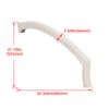 Above Ground Swimming Pool Step Handrail Polypropylene For BiltMore Handrail