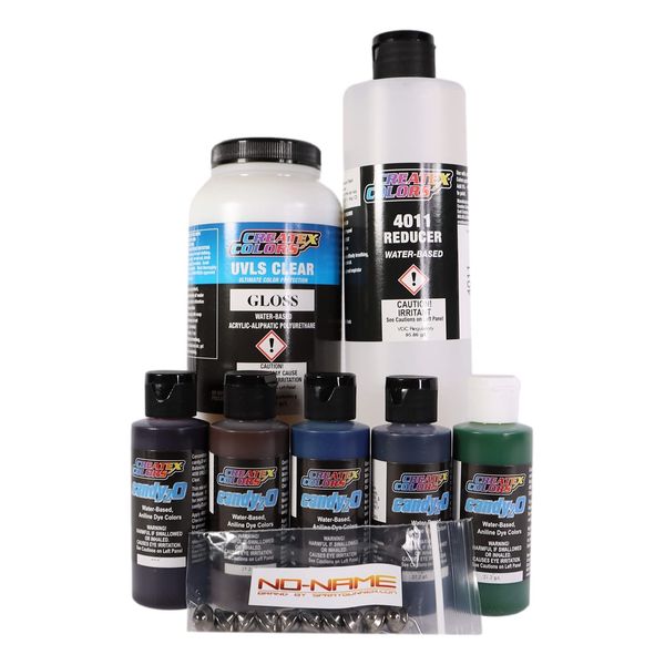 Createx 2oz Candy2o Most Popular Paint Set with Reducer and 4050+ UMOs