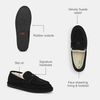 COACH Women's Forest Slipper, Black, 5