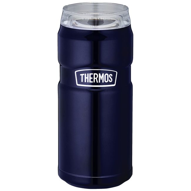 Thermos Outdoor Series ROD-005 MDB Insulated Can Holder for 16.9 fl oz (500 ml) Cans, 2-Way Type, Midnight Blue