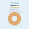 MySweetStitch | Patch for Dexcom G7 Sensor | Waterproof | (10 Pieces) | Made in Germany | Outer Ø 65mm | Pride