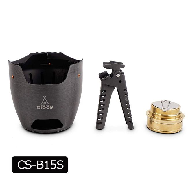 ALOCS Portable Alcohol Stove for Backpacking Hiking Camping