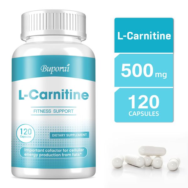 L-Carnitine 500mg - Athletic Endurance, Support Fitness Shaping, Weight Loss