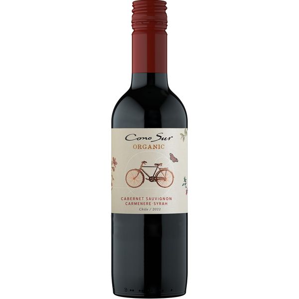 Cono Sur Organic Cabernet Sauvignon/Carmenere/Syrah Half [Red Wine, Medium Full Body, Chili, 12.5 fl oz (375 ml)