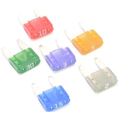 2Pcs 58V Car Automotive Blade Fuses, Universal Fuse Kit for Cars, Truck, SUV (20A)