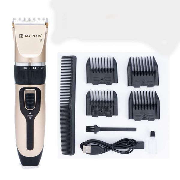 Hair Clipper Rechargeable Hair Trimmer Electric Cordless Haircut Kit Ceramic Blade for Men Kids Adults