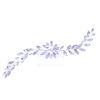 JIALWSJWAN Handmade Rhinestone Hair Comb for Brides, White