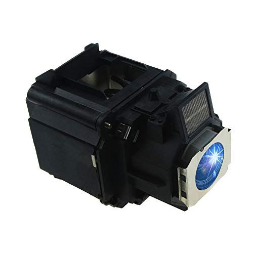 Huaute ELPLP63 /V13H010L63 Replacement Projector Lamp Bulb with Housing for Epson Powerlite 4100 Powerlite 4200W 4300 G5450WU G5600 Powerlite Pro G5450WUNL G5550 G5650W G5650WNL G5750WU