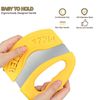 Stainless Steel Pizza Cutter  Sharp Wheel Ergonomic Handle Slicing Pizzas & More
