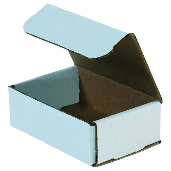 Aviditi Shipping Boxes Small 6"L x 4"W x 1"H, 50-Pack | Corrugated Cardboard Box for Packing, Moving and Storage