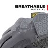 Mechanix Wear Box Cutter Warehousing Work Gripper Gloves (Medium, Grey)