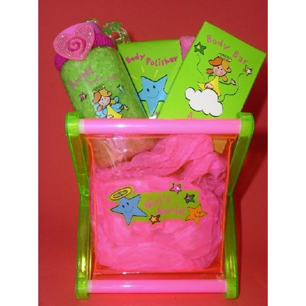 Fancy Pink Bath Set