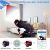 WIFI 4CH NVR CCTV System 6MP Wireless PTZ Outdoor Security Camera 2-Way Audio