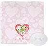 YouCustomizeIt Personalized Valentine Owls Washcloth