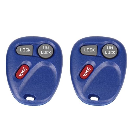 ECCPP KOBLEAR1XT 1 X Keyless Entry Remote Key Fob 3 Buttons 2002 Fit for Cadillac Escalade 5.3L 2012-2013 Fit for Honda Civic 2.4L Blue