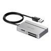 BUFFALO BSCR100U2SV USB 2.0 Multi-Card Reader, Standard Model, Silver