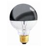Bulbrite 100G25HM Half Chrome 100W Globe Shape Bulb (6 Pack)