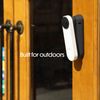 Wasserstein Vertical Adjustable Mount For Google Nest Doorbell (battery)