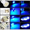 6 x Premium Blue LED Lights Interior Package Kit for Subaru Outback 00-09 + Tool
