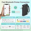 Portable Bluetooth Label Maker NELKO P21 Mini Wireless Handheld Printer