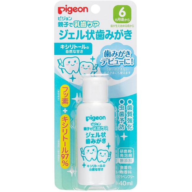 Pigeon Parent and Child Care for Deciduous Teeth Gel Toothpaste (Quasi-Drug) 40ml