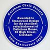 English Heritage Style Blue Plaque - Personalised 3D Plaques