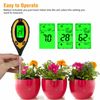 4 in 1 LCD Digital PH Tester Soil Water Moisture Light Temperature Test Meter