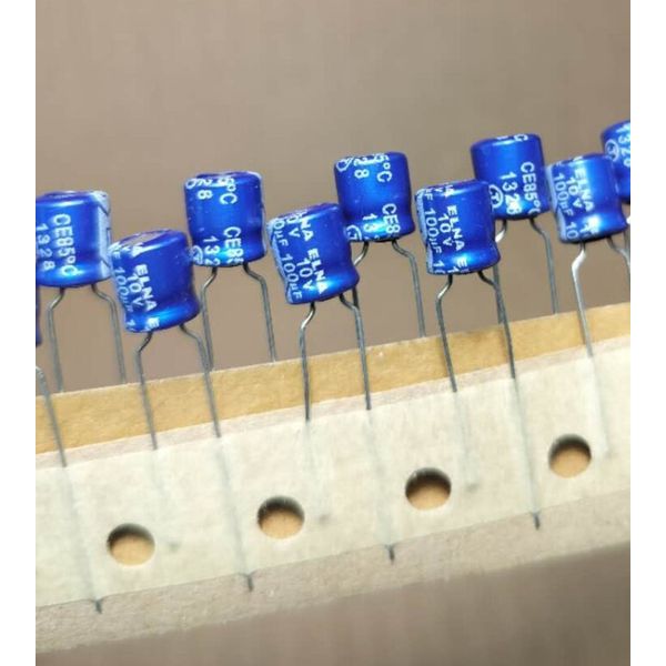 10pcs ELNA 100uf 10v Radial Electrolytic Capacitors /Replacing 6.3v