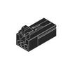 Headers & Wire Housings D2100 REC HSG 3P SGL (1 piece)