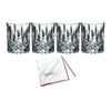 Riedel Spey Tumbler Whisky 4 pack with Large Microfiber Polishing Cloth