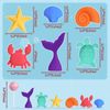 NiToy 6-Pack Silicone Fidget Toys (Sea World)