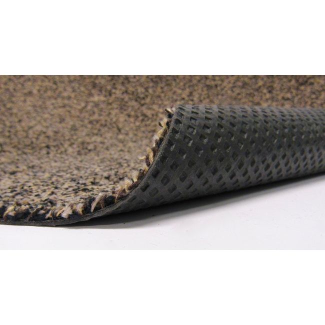 One Step Mud Mat Original Made in England (Large Brown) 31W x 47L Indoor Floor Mat with Non-Slip Backing Traps Mud and Dirt Perfect for Pets