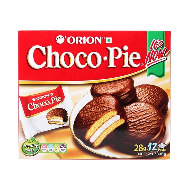2 Boxes Orion Choco Pie with Marshmallow Cream 24 Packs