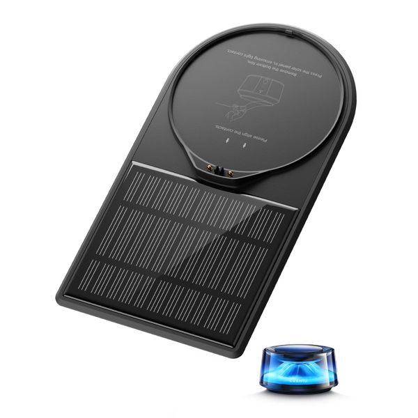 CEENIU CF8 Special Solar Panel, High Performance Monocrystalline Silicone, 20% Photoelectric Conversion Efficiency, Safe Charging Protection, Thin, Repeated Stickable, Solar Charger