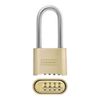 Master Lock 175DLHWD Combination Lock, Brass, 2-1/4 inch Shackle