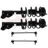 For 2013 2014 2015 Honda Civic Front Complete Struts Sway Bar End Link Kits