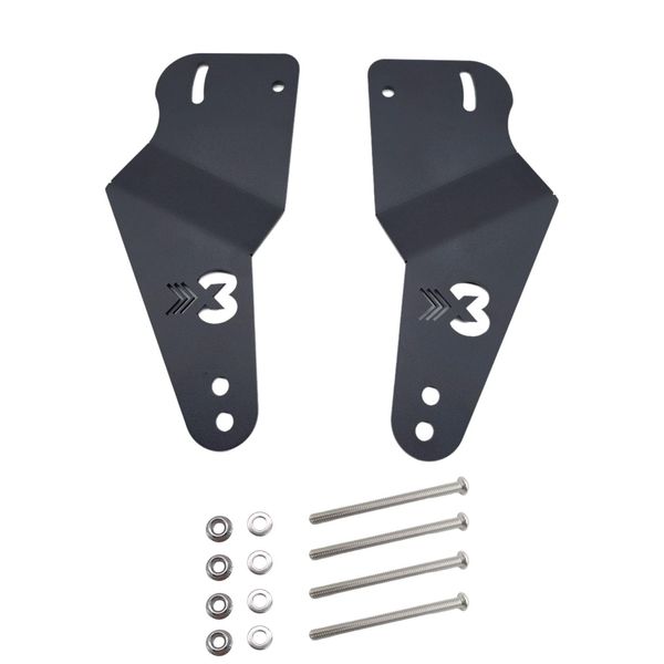 X3 Upper Windshield 50-inch led mounting Brackets,Compatible with Can-am Maverick X3 2017-2023
