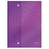 Leitz Wow A4 Document Wallet - Assorted Colours (Pack of 6)