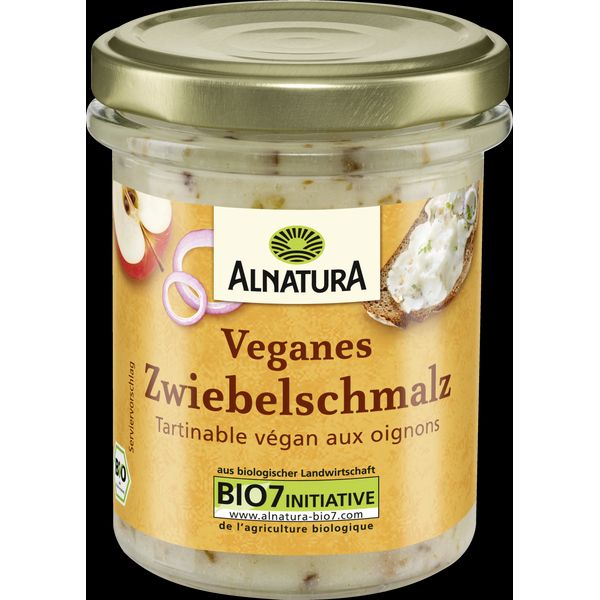 Bio Veganes Zwiebelschmalz