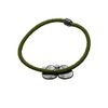 [TAMARUSAN] Tamarusan Marble Hair Elastic Blue Rhinestone Small Gift Heart
