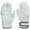 Ace AG441-3P Work Gloves, Cow Split Leather Gloves, Velcro Size, LL Size