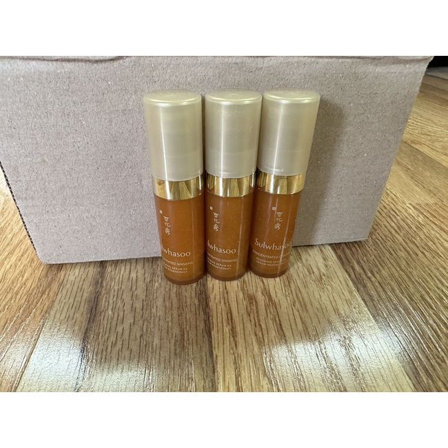 Sulwhasoo Concentrated Ginseng Renewing Serum EX 5ml x 3pcs (15ml) Newest Ver