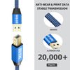 GOSYSONG Printer Cable 60ft, Active USB 2.0 Printer Cable, Type A to Type B Printer Cable, High Speed Active USB B Printer Cable