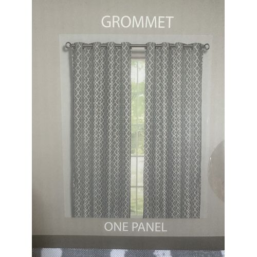 54 x 84 Gray 100% Polyester Window Panel Light Filter