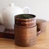 Fujiki Denshiro Shoten 39202 Obi Tea Caddy (Large) Walnut