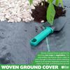 Elixir Gardens 4m x 10m Woven Weed Control Landscape Fabric Ground Felt