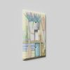 SnazzySwitch Bath Counter Decorative Light Switch Cover - Single Toggle Wall Plate