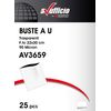 U-Shaped envelopes Format cm 22x30 Pack 25 Pcs.