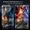 2x Box Protector Sleeves for Premium VHS Cassette Tape Protective Plastic Case